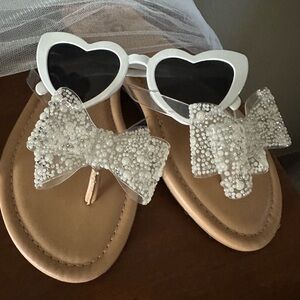 Bride flip flops
